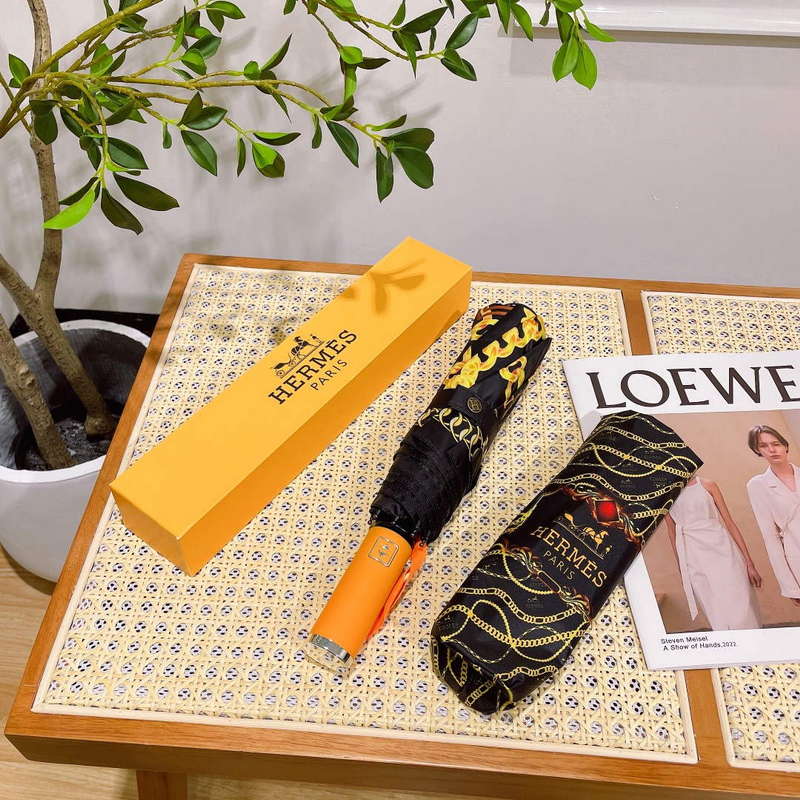 Hermes Fashion Folding Sun Umbrella H33456
