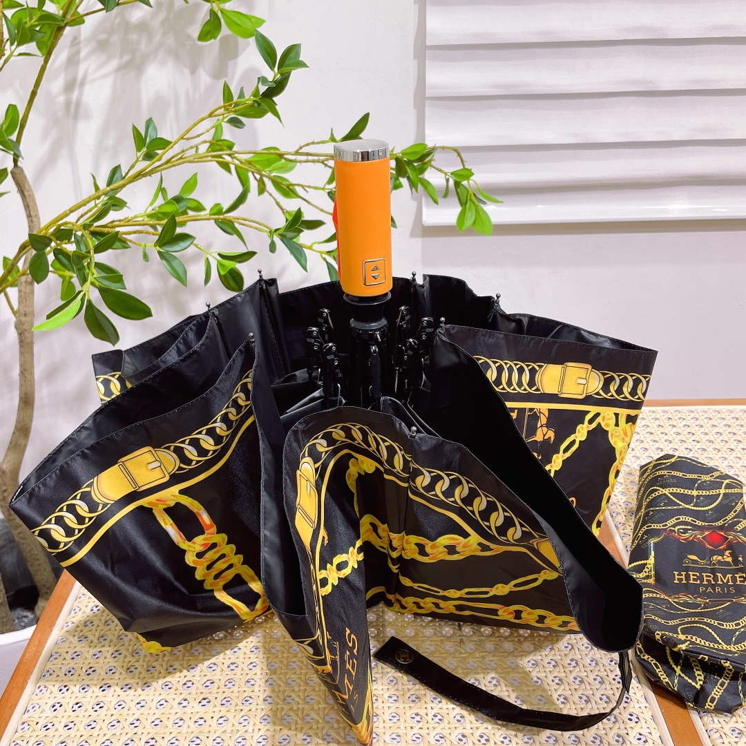 Hermes Fashion Folding Sun Umbrella H33456