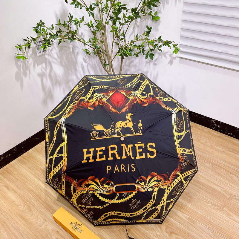 Hermes Fashion Folding Sun Umbrella H33456 - Default Title - View 1