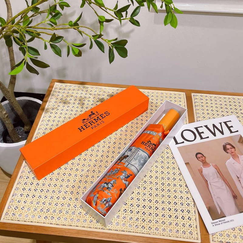Hermes Fashion Folding Sun Umbrella H33458