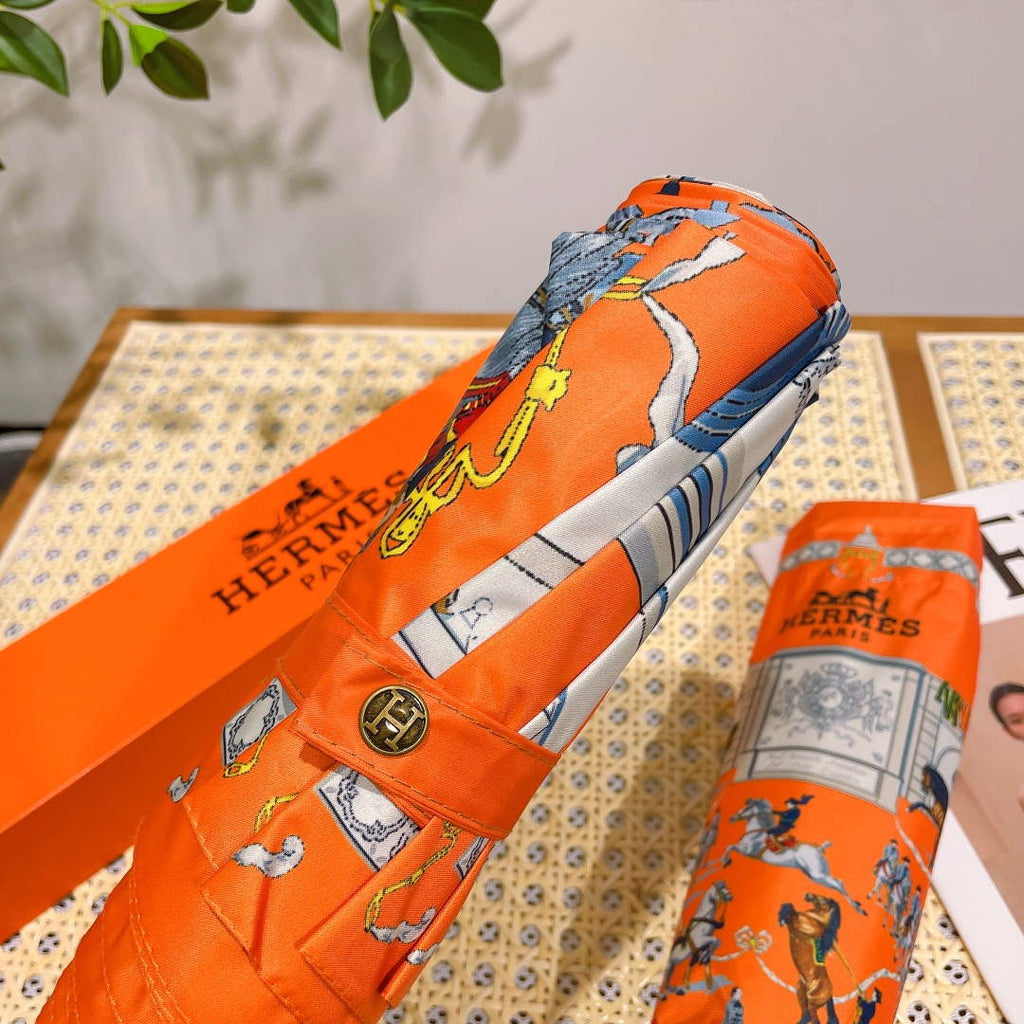 Hermes Fashion Folding Sun Umbrella H33458