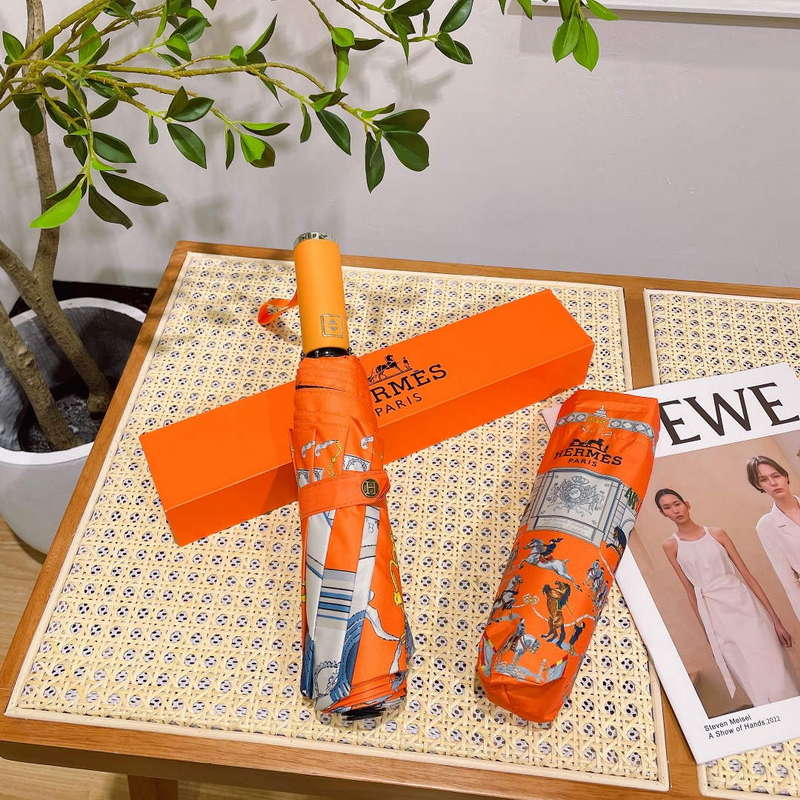 Hermes Fashion Folding Sun Umbrella H33458