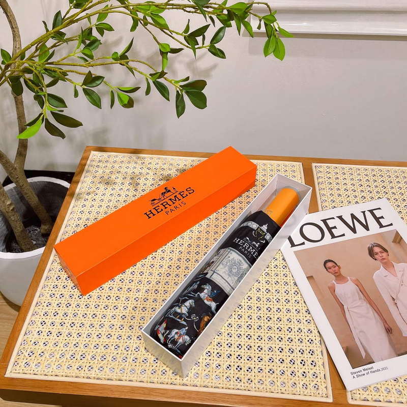 Hermes Fashion Folding Sun Umbrella H33459