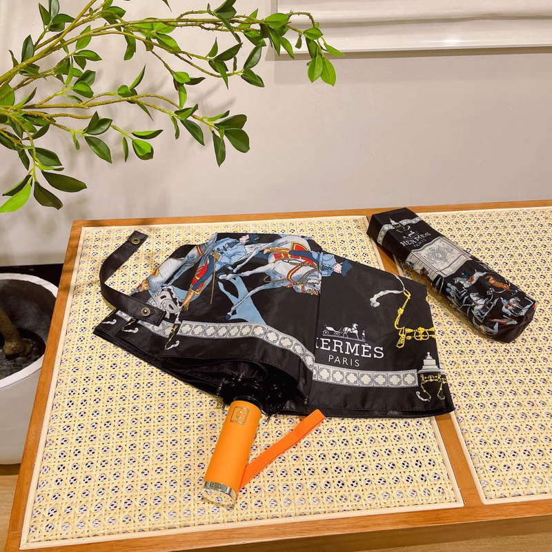 Hermes Fashion Folding Sun Umbrella H33459