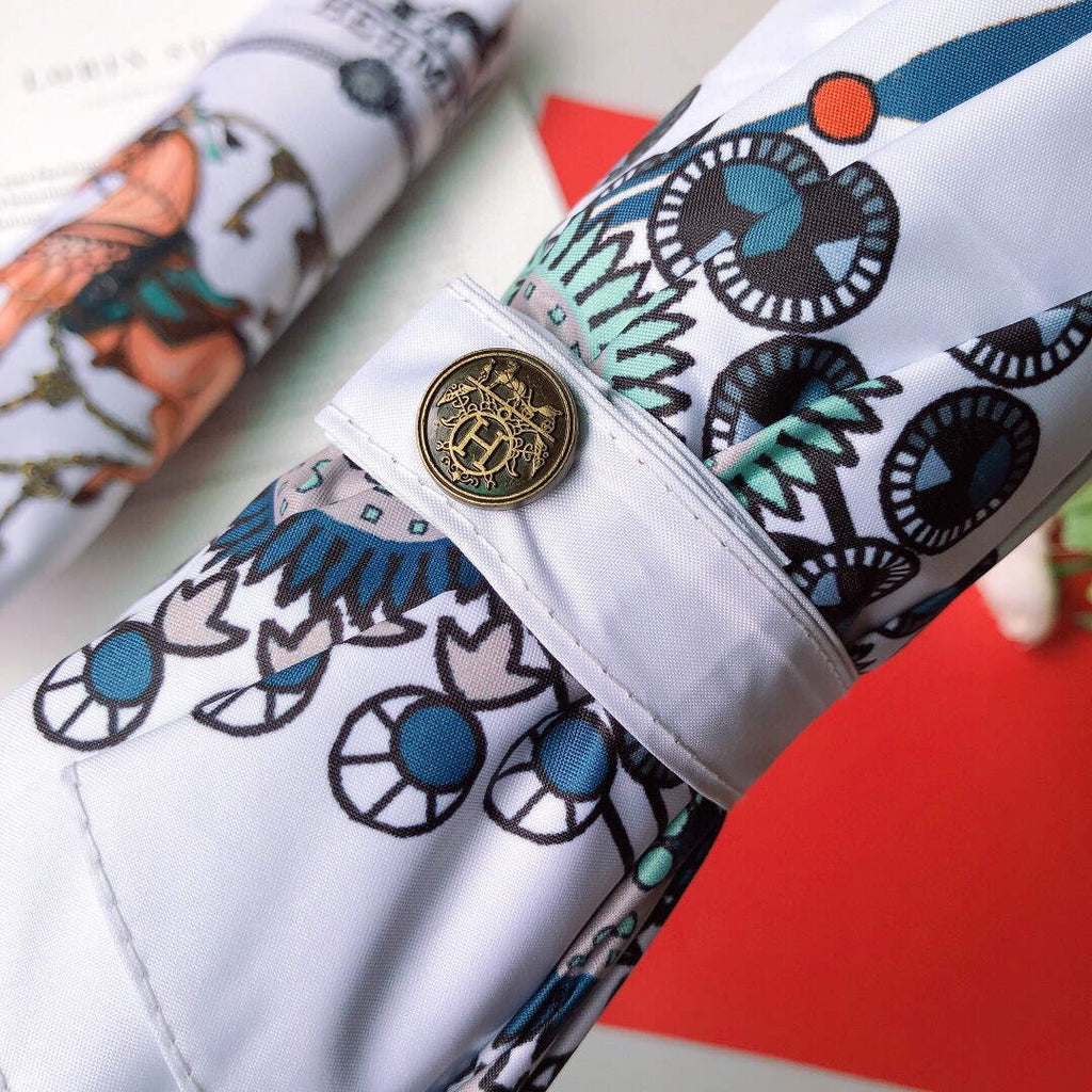 Hermes Fashion Folding Sun Umbrella H33460