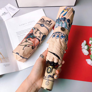 Hermes Fashion Folding Sun Umbrella H33461 - Default Title - View 7
