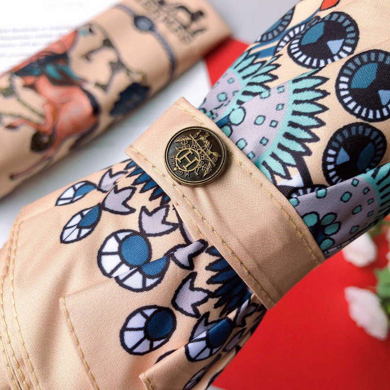 Hermes Fashion Folding Sun Umbrella H33461