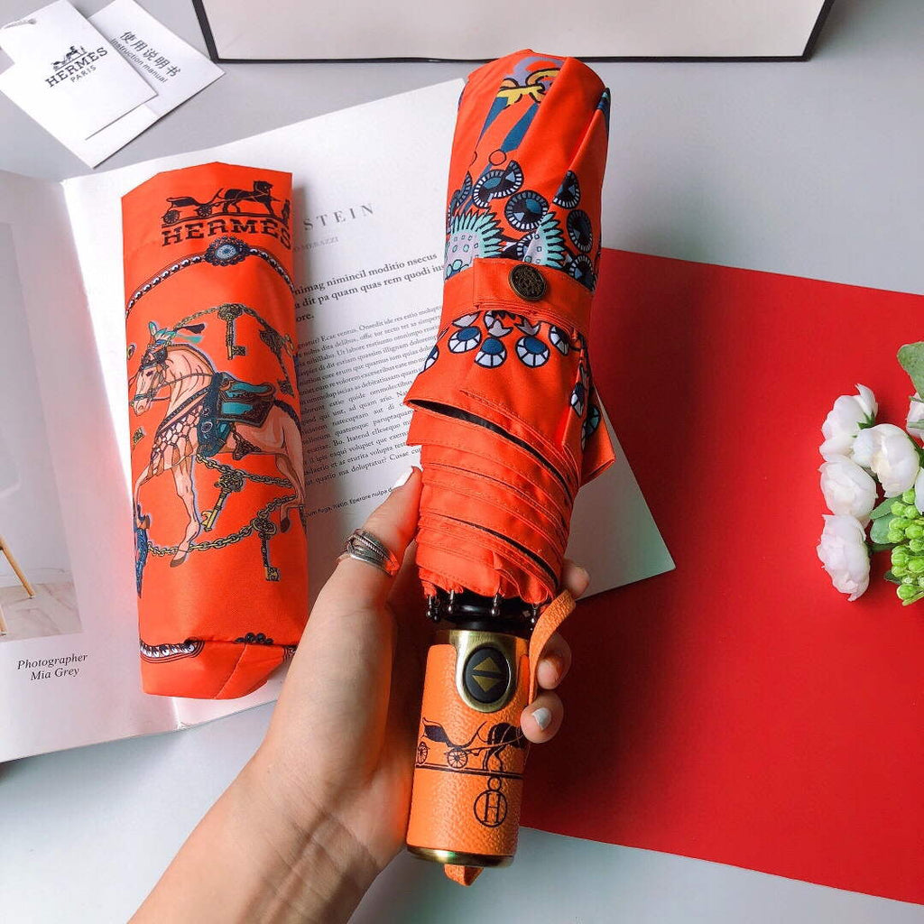 Hermes Fashion Folding Sun Umbrella H33462