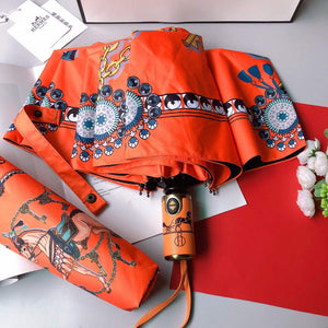 Hermes Fashion Folding Sun Umbrella H33462 - Default Title - View 9
