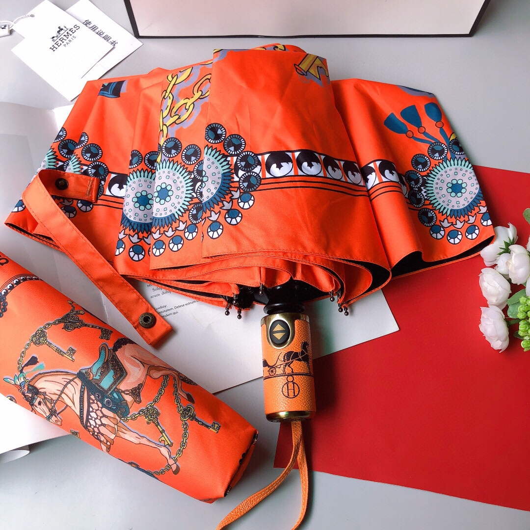 Hermes Fashion Folding Sun Umbrella H33462