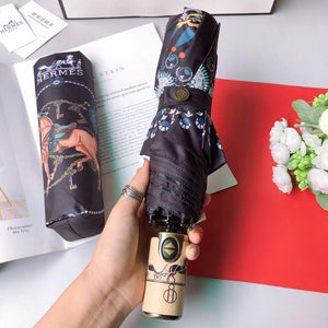 Hermes Fashion Folding Sun Umbrella H33463 - Default Title - View 8
