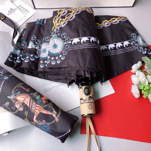Hermes Fashion Folding Sun Umbrella H33463 - Default Title - View 9
