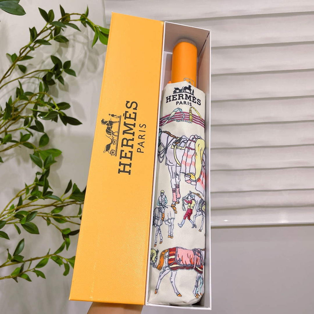 Hermes Fashion Folding Sun Umbrella H33464