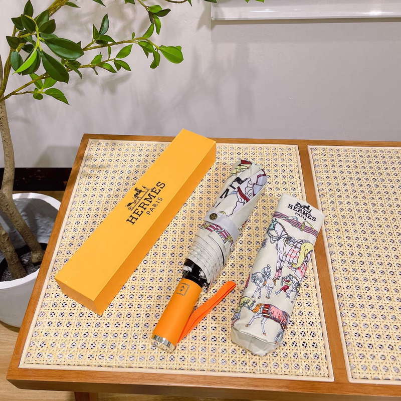 Hermes Fashion Folding Sun Umbrella H33464 - Default Title - View 3