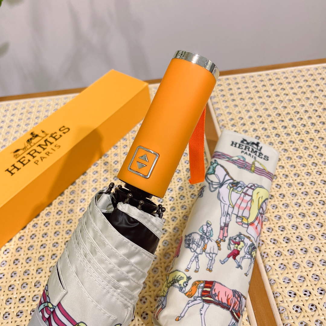 Hermes Fashion Folding Sun Umbrella H33464