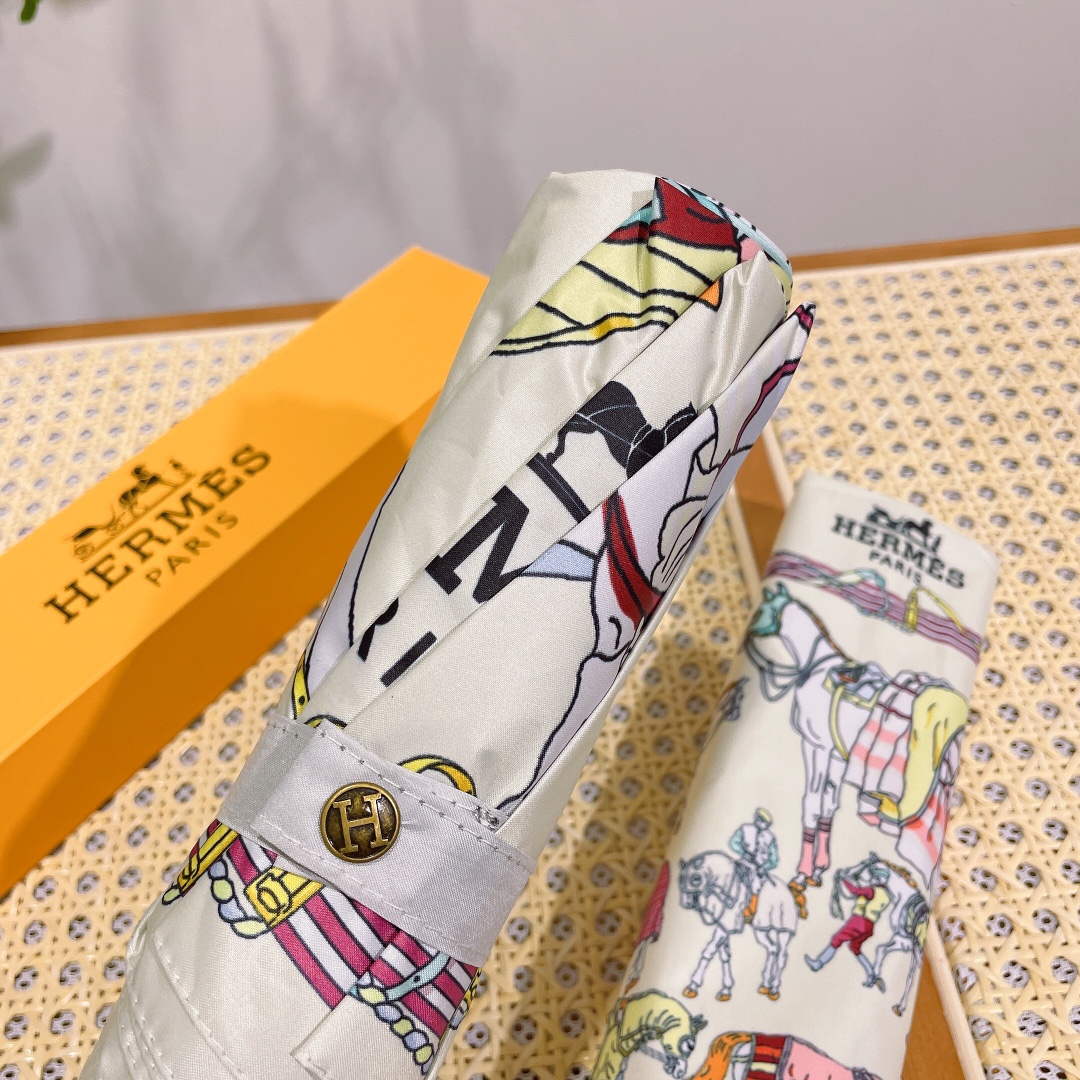 Hermes Fashion Folding Sun Umbrella H33464