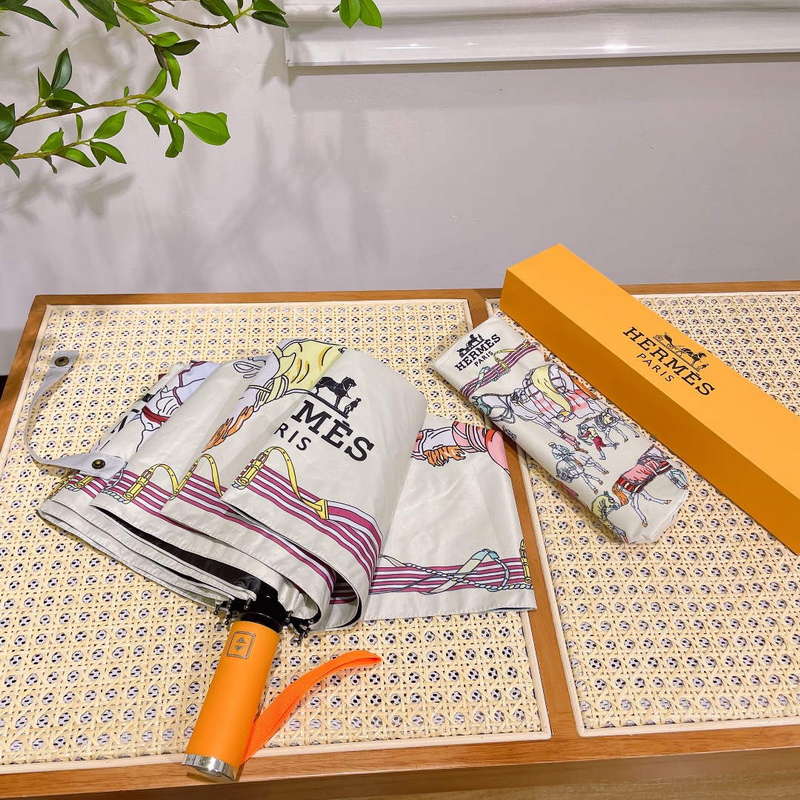 Hermes Fashion Folding Sun Umbrella H33464