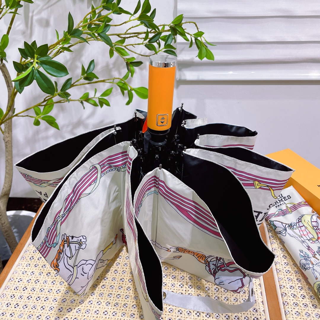 Hermes Fashion Folding Sun Umbrella H33464