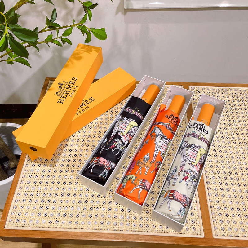 Hermes Fashion Folding Sun Umbrella H33464