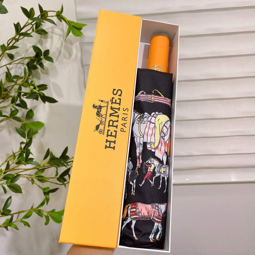 Hermes Fashion Folding Sun Umbrella H33465