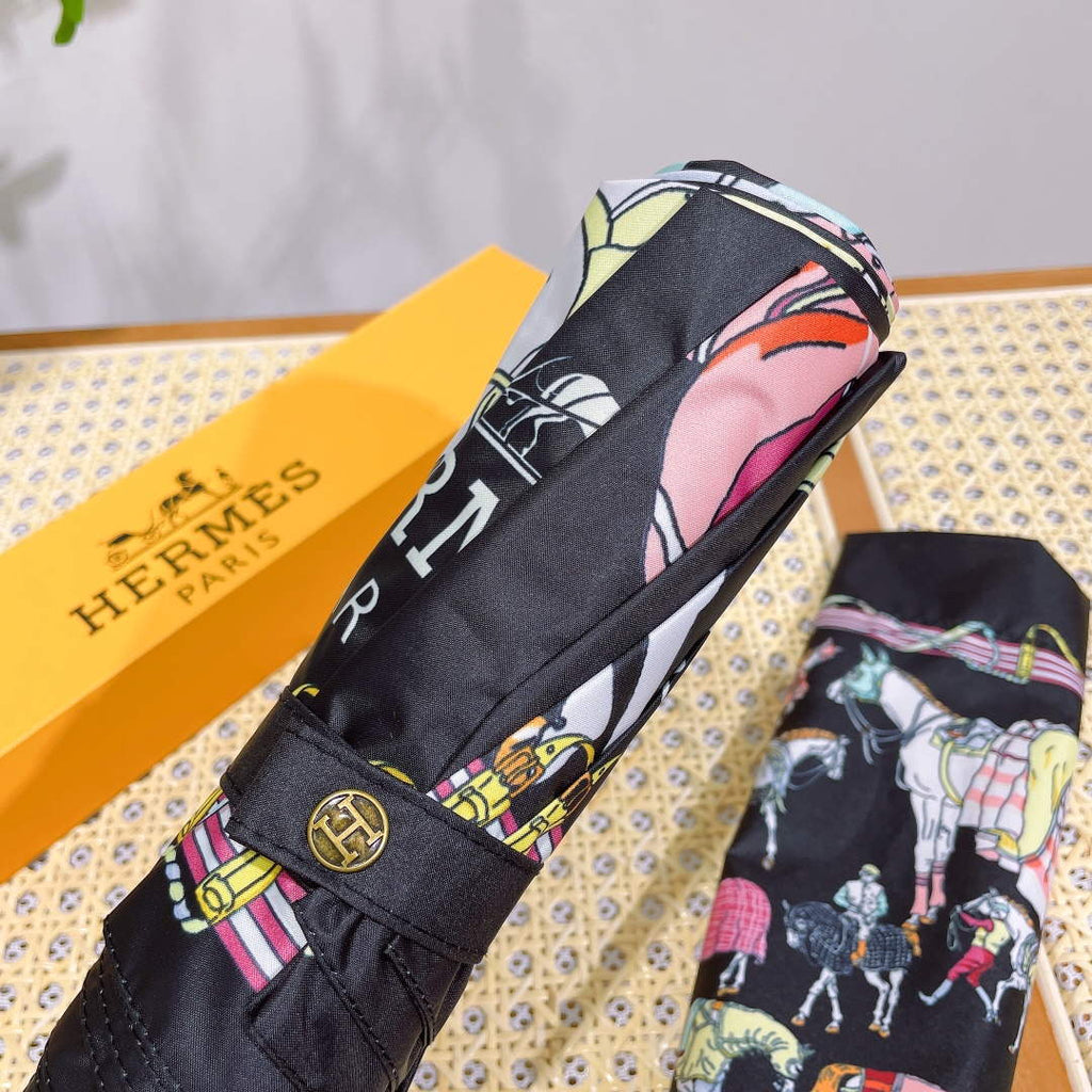 Hermes Fashion Folding Sun Umbrella H33465