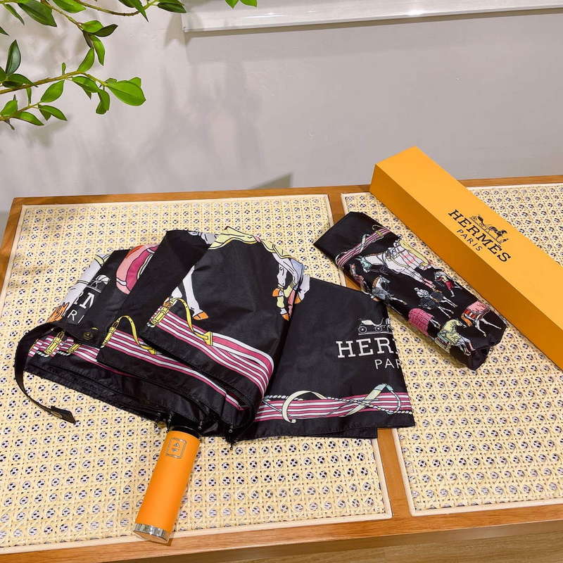 Hermes Fashion Folding Sun Umbrella H33465