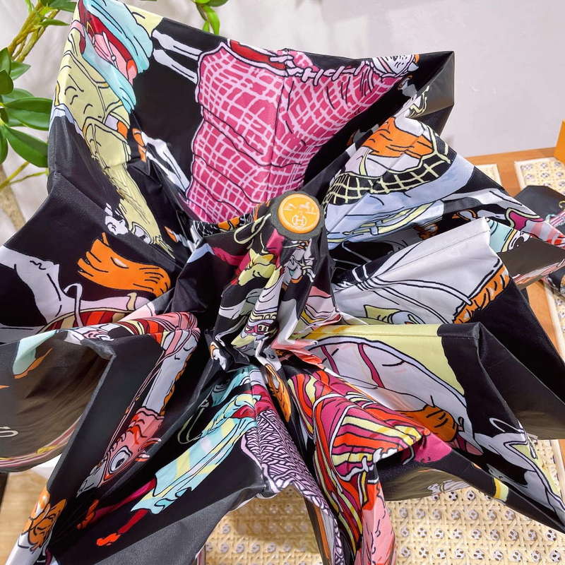 Hermes Fashion Folding Sun Umbrella H33465