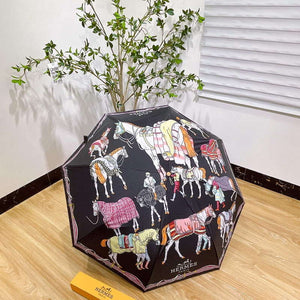 Hermes Fashion Folding Sun Umbrella H33465 - Default Title - View 1