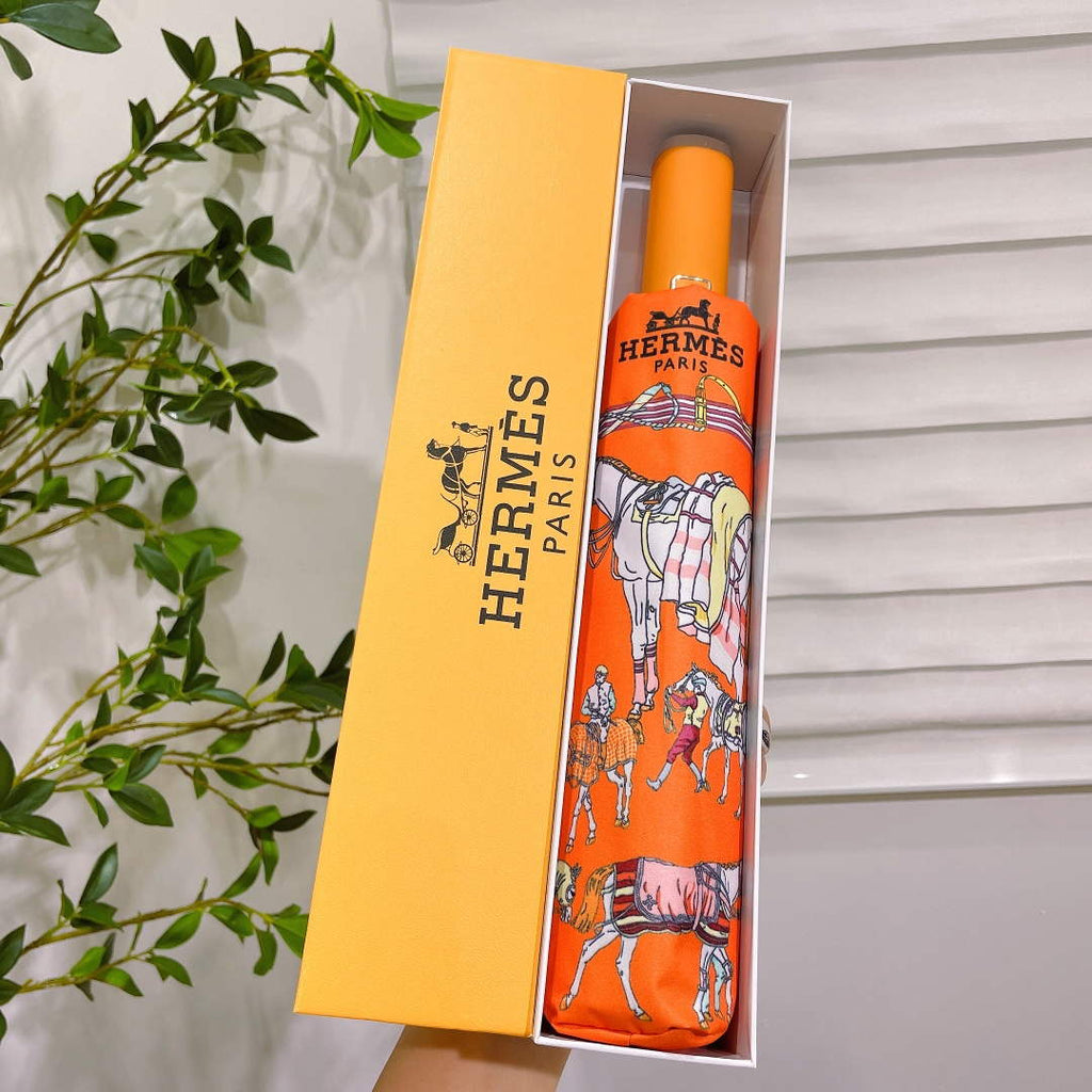 Hermes Fashion Folding Sun Umbrella H33466