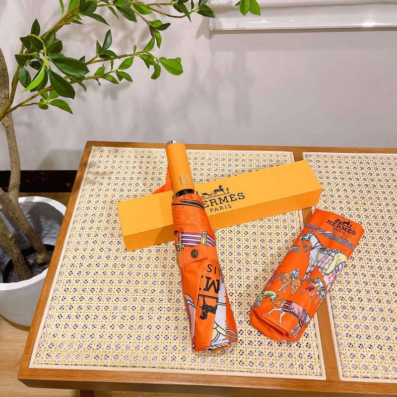 Hermes Fashion Folding Sun Umbrella H33466