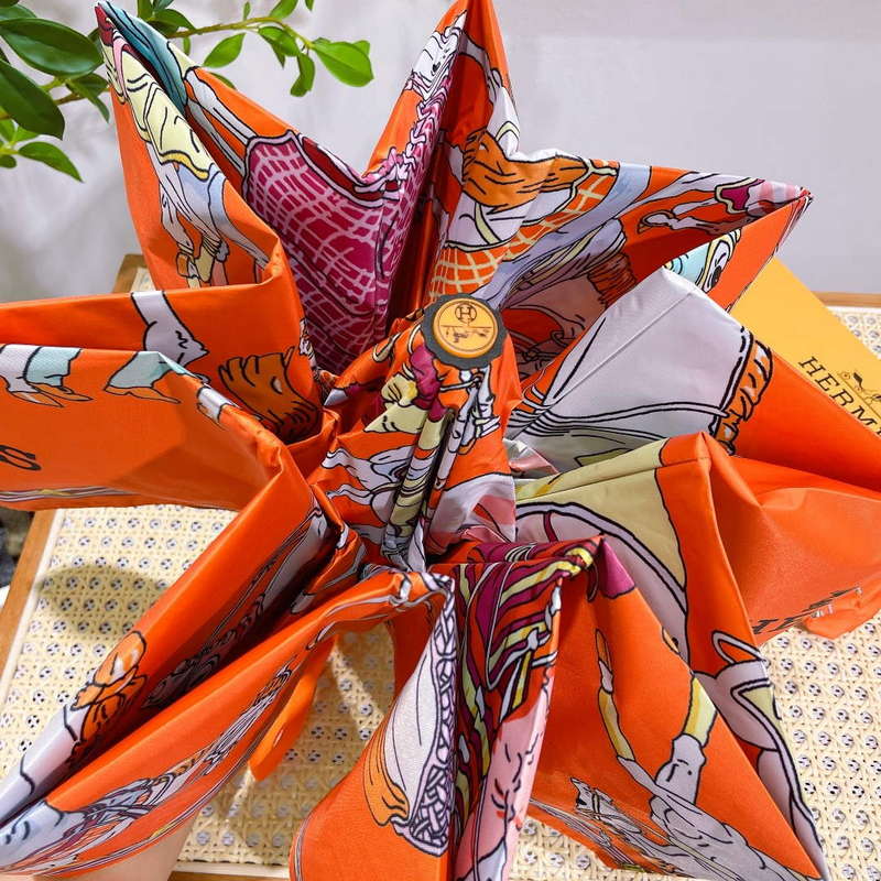Hermes Fashion Folding Sun Umbrella H33466