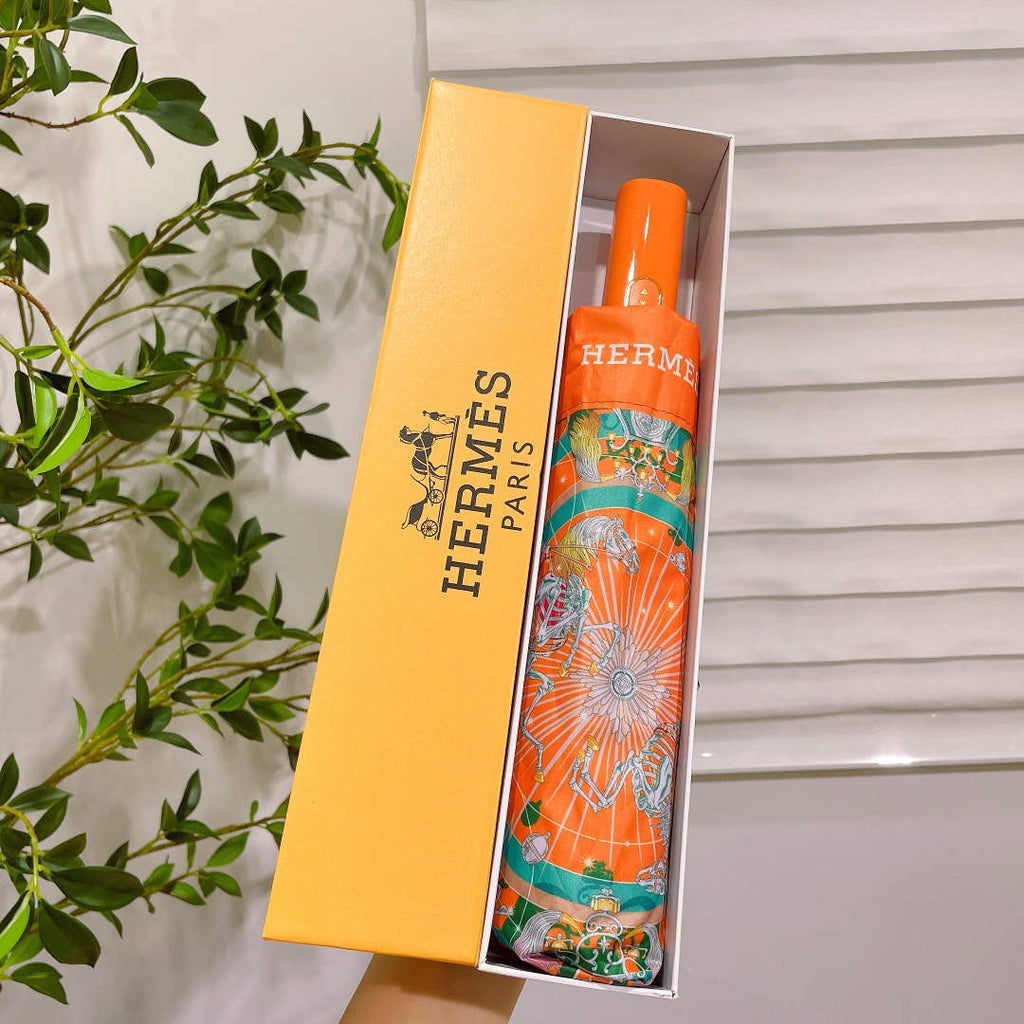 Hermes Fashion Folding Sun Umbrella H33467