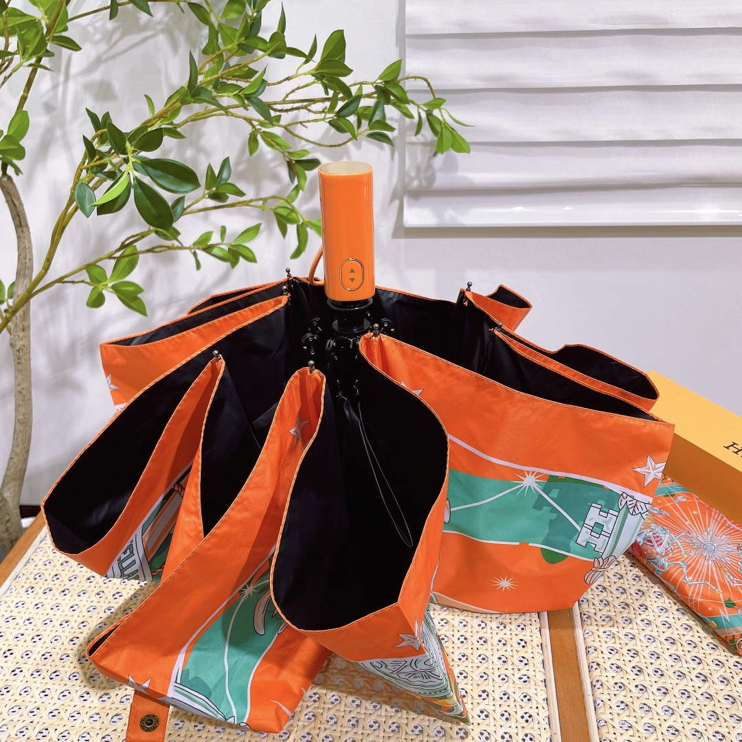 Hermes Fashion Folding Sun Umbrella H33467