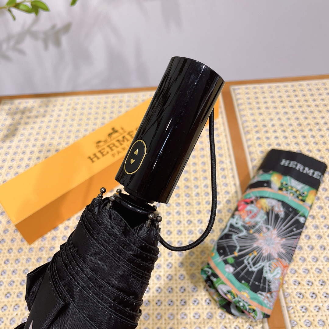 Hermes Fashion Folding Sun Umbrella H33468 - Default Title - View 5