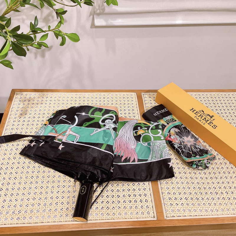Hermes Fashion Folding Sun Umbrella H33468
