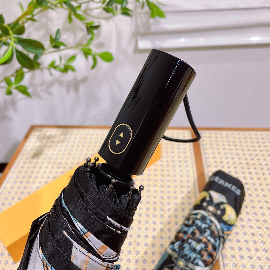 Hermes Fashion Folding Sun Umbrella H33469