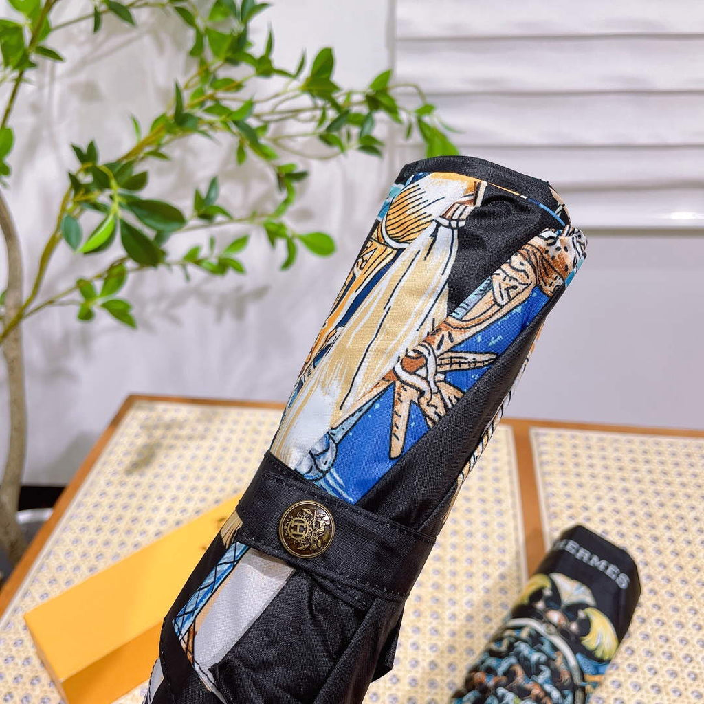 Hermes Fashion Folding Sun Umbrella H33469