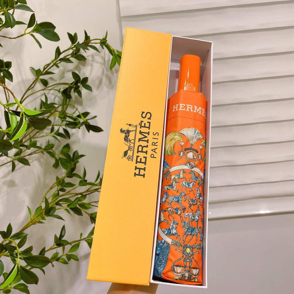 Hermes Fashion Folding Sun Umbrella H33470