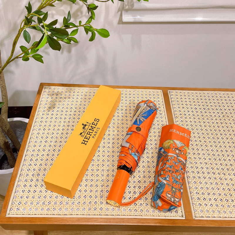 Hermes Fashion Folding Sun Umbrella H33470