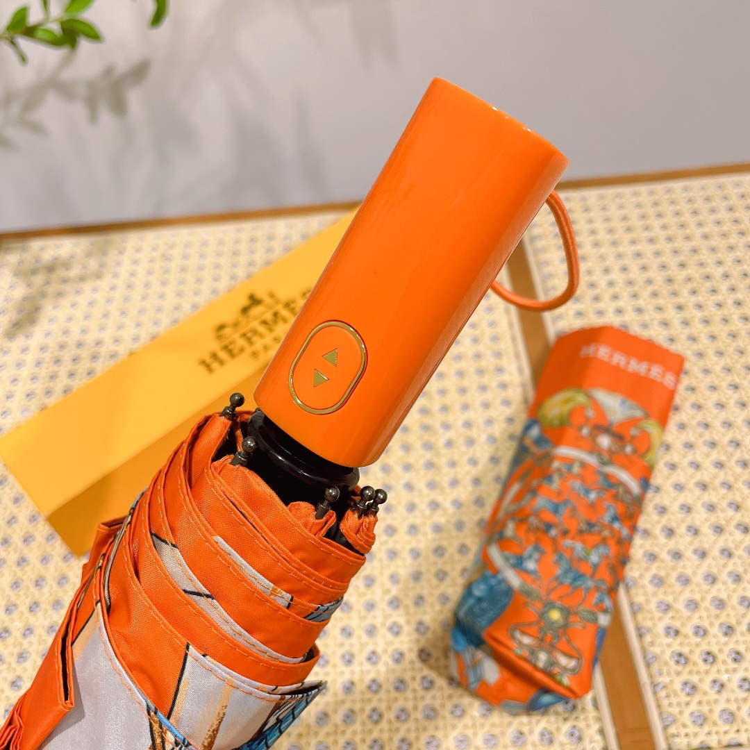 Hermes Fashion Folding Sun Umbrella H33470