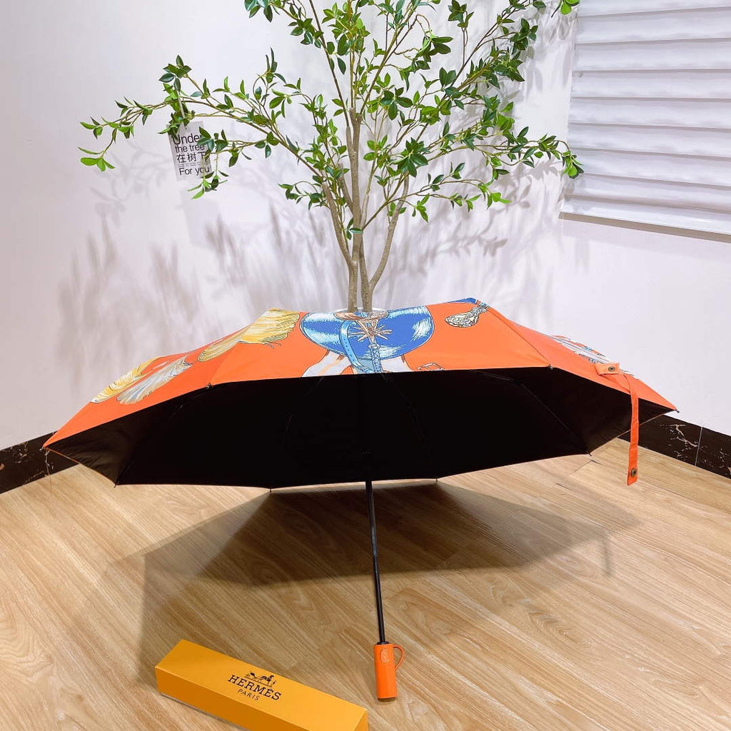 Hermes Fashion Folding Sun Umbrella H33470