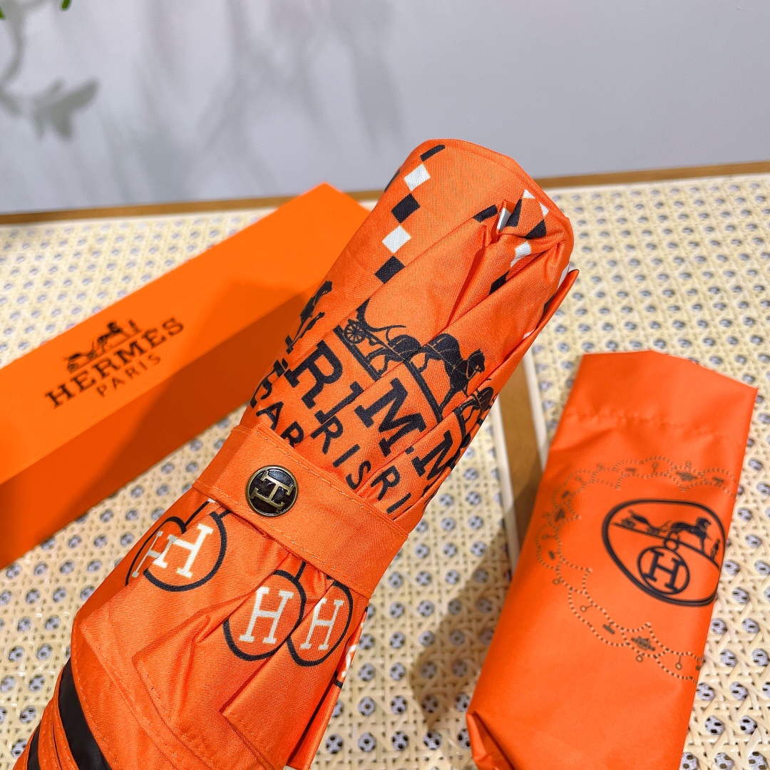 Hermes Fashion Folding Sun Umbrella H33471
