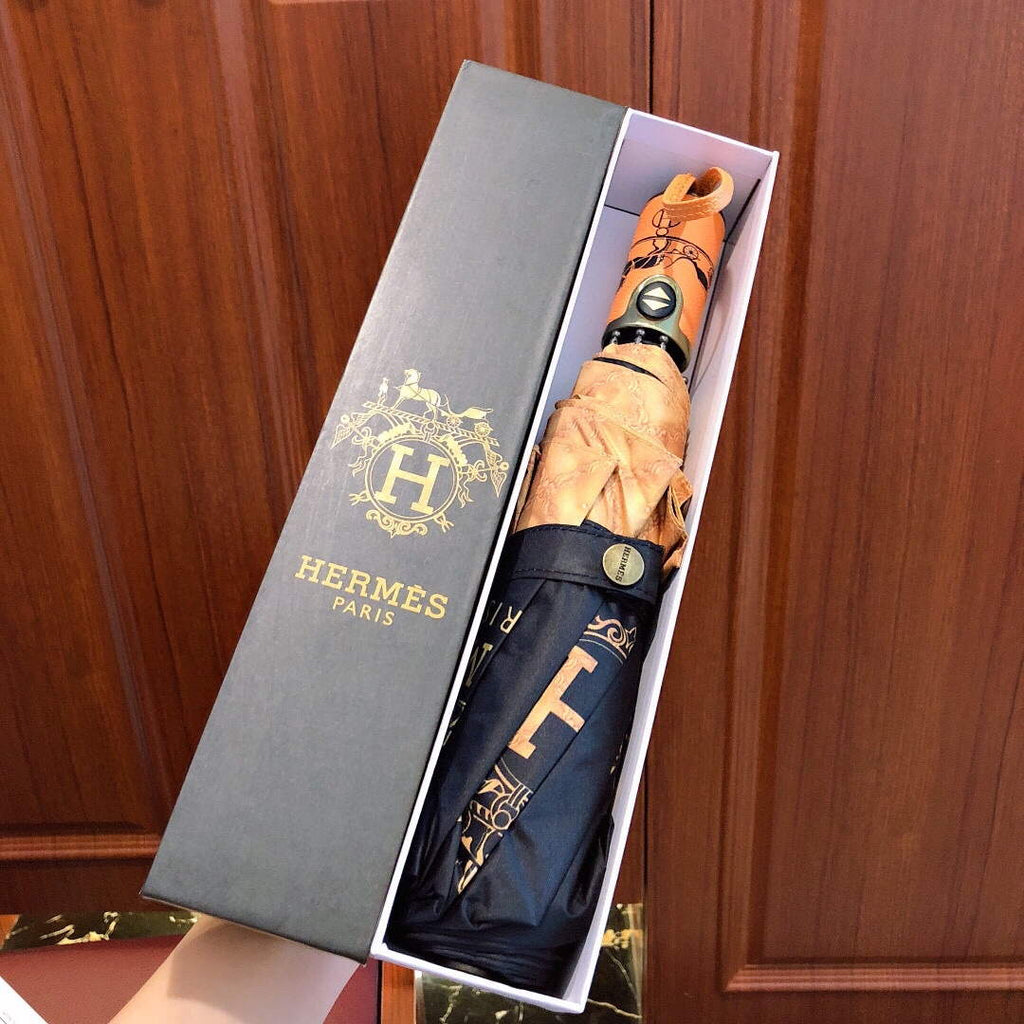 Hermes Fashion Folding Sun Umbrella H33472