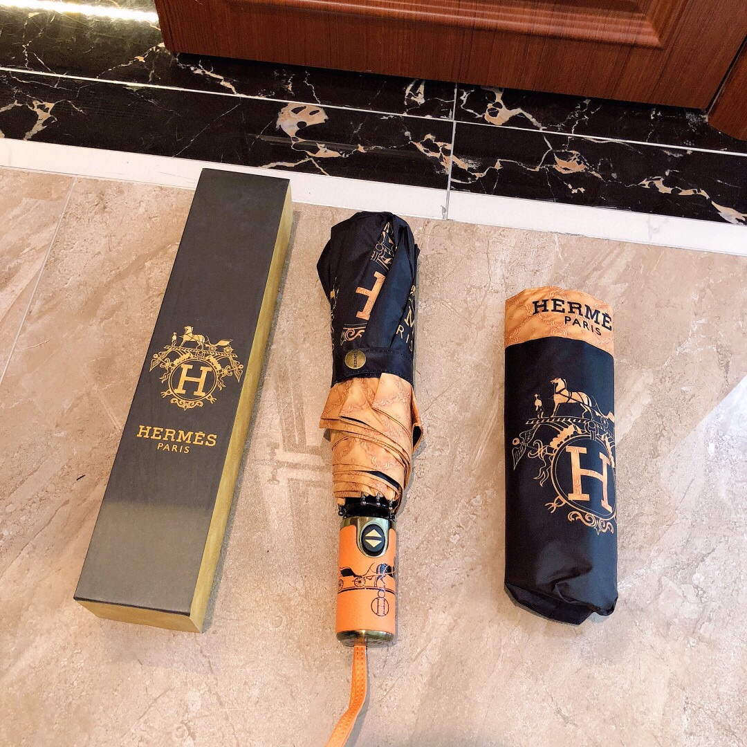 Hermes Fashion Folding Sun Umbrella H33472