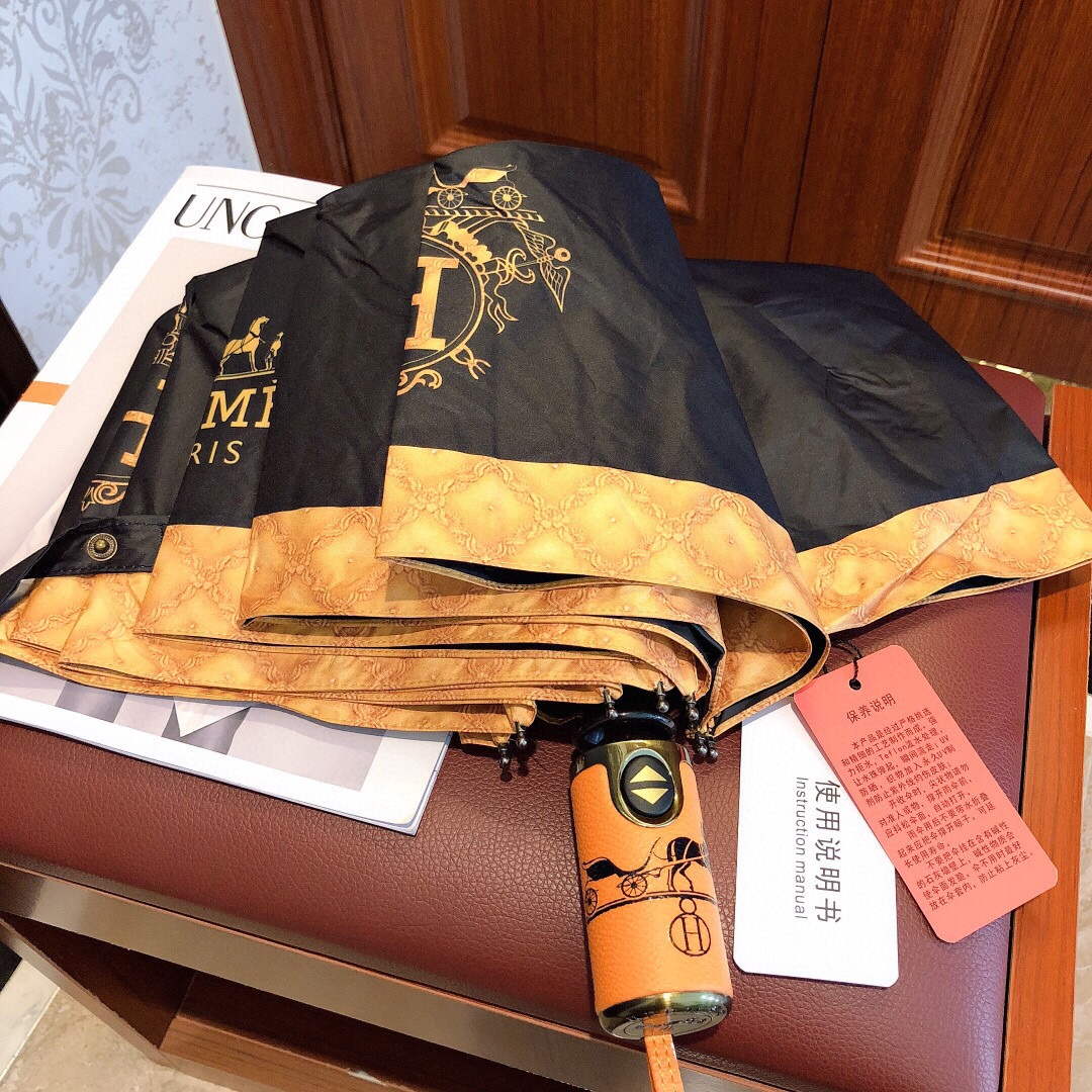 Hermes Fashion Folding Sun Umbrella H33472