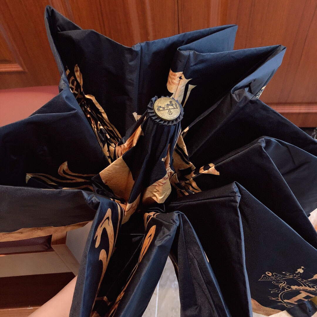 Hermes Fashion Folding Sun Umbrella H33472