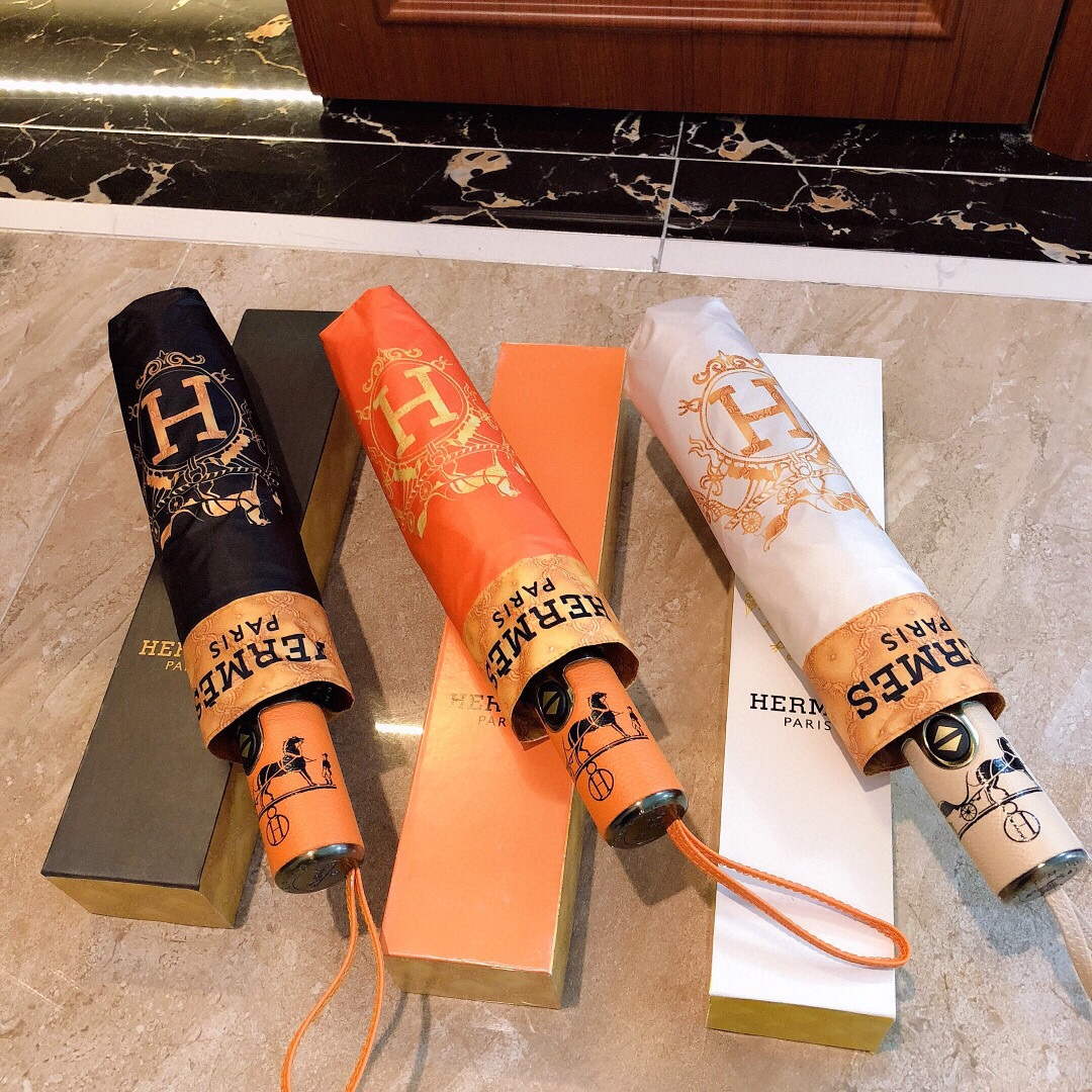 Hermes Fashion Folding Sun Umbrella H33472