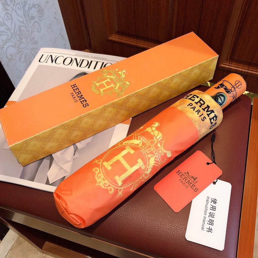 Hermes Fashion Folding Sun Umbrella H33473
