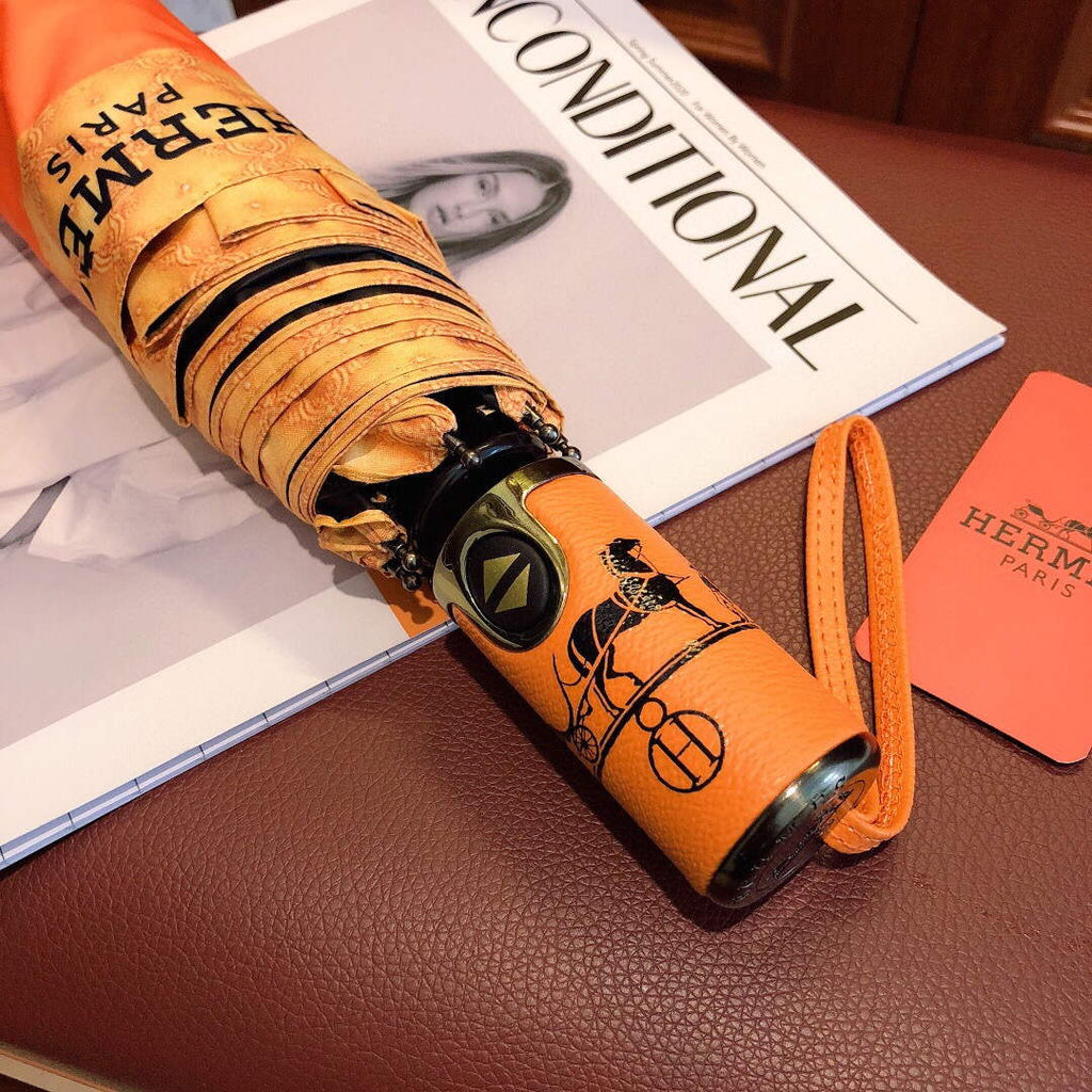 Hermes Fashion Folding Sun Umbrella H33473
