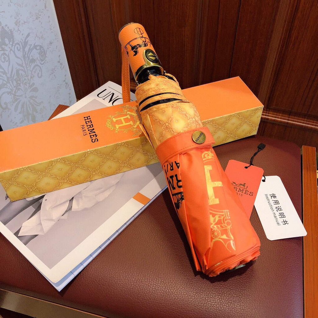 Hermes Fashion Folding Sun Umbrella H33473